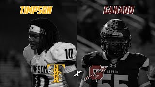 2A STATE SEMIFINALS Timpson vs Ganado  Texas High School Football Playoffs txhsfb [upl. by Moffitt]