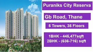 Puraniks City Reserva Thane  Complete Details  Price  ProsampCons  9623999211 [upl. by Lisette519]