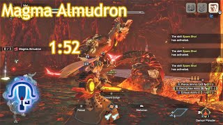 【MHR Sunbreak】PC 4☆ Magma Almudron オロミドロ亜種 LBG TA Rules ¤152¤ [upl. by Jeffie]