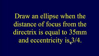 41 Plane Curves Conics Ellipse [upl. by Jew]