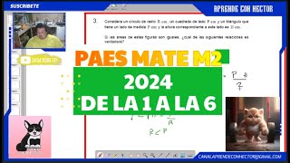 PAES M2 ADMISION 2024  PARTE 1 [upl. by Epolenep]