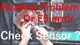 How To Check Sensor Of Induction Cooktop And Solve E9 Errorइंडक्शन कुकर का सेंसर कैसे चेक करे [upl. by Claudia]