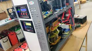 10KVA 120V MPPT OFFGRID SOLAR PCU [upl. by Marney]