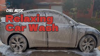 ✨Satisfying Videos  Car Detailing  cleaning my car  ASMR Relax with chill music 🎶🎵🎶 [upl. by Eserahc]