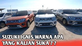 Ready banyak suzuki ignis Warna Orange Putih Grey harga terbaik hanya di suzuki kenjeran surabaya [upl. by Eladnar]