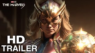 THE MARVELS OFFICIAL TEASER TRAILER RELEASE UPDATE [upl. by Bernj]