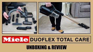 Miele Duoflex HX1 Total Care Cordless Vacuum Cleaner Unboxing amp First Look [upl. by Merat]