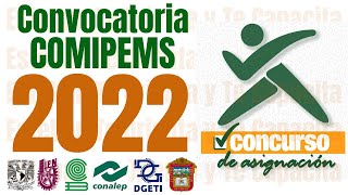 CONVOCATORIA OFICIAL COMIPEMS 2022 [upl. by Becket]