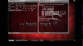 How To Hack Wifi Wep Keys With BackTrack 5 HD  By Kero [upl. by Adhern]