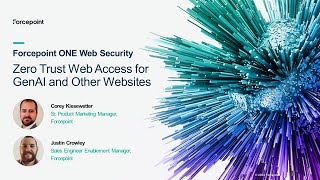 Forcepoint ONE Web Security Zero Trust Web Access for GenAI and Other Websites [upl. by Pansir]