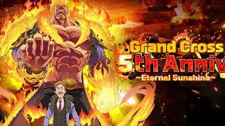 GRAND CROSS EPISODE DEMON KING VS ESCANOR THE ONE ☝️🌞🦁 [upl. by Cottle]