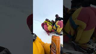 FROSTBITTEN WITH BEER ON EVEREST CAMP 2 climbing climbingeverest climbingmountains everest [upl. by Janik563]