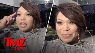 Tisha Campbell Talks Parenting And Getting Outmatched By Her Son  TMZ TV [upl. by Akinorev]