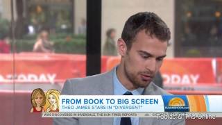 Theo James on Today Kathy Lee amp Hoda [upl. by Nabois]