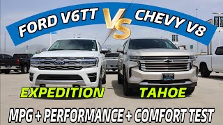 2023 Chevy Tahoe High Country VS Ford Expedition Platinum Test Which Luxury SUV Performed The Best [upl. by Carolina816]