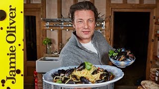 Angry Mussels 3 Ways  Jamie Oliver [upl. by Lotsirb]