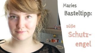 Maries Basteltipp Schutzengel aus Filzwolle  RatzPlatz 2014 [upl. by Aihcila]