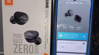 como usar LA APP DE LOS AUDÍFONOS JBL 130nc tws review jbl jblbass [upl. by Babette]