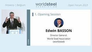 Opening session  Open Forum 2023  worldsteel [upl. by Schulze]