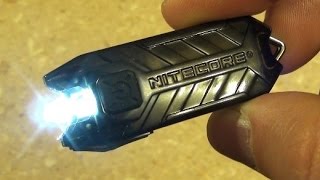 Nitecore Rechargeable Keychain Light TSeries Tube [upl. by Lamoureux412]