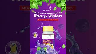 NEW PRODUCTS FROM BF SUMA  Blueberry Chewable Tablets for Sharp Vision [upl. by Suk]