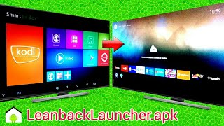 Leanback Launcher  Android TV Box  Amlogic [upl. by Normie]