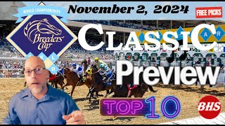 2024 Breeders Cup Classic  Top 10 Contenders [upl. by Rodgers]