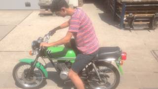 Honda CB50 Green  1979  1500km  all original  fourstrokebarncom [upl. by Stulin268]