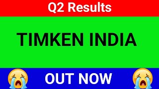 Timken India Q2 results 2025  Timken India results today  Timken India news today  Timken results [upl. by Analos]