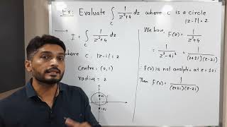 Complex Analysis  Unit 2  Lecture 13  Example of Cauchys Integral Formula [upl. by Kcirrek717]