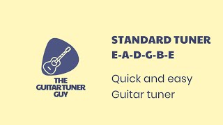 Guitar Tuner  Standard Tuning EADGBE  BEST TUNER [upl. by Ailices]