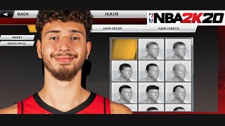 Alperen Sengun Face Creation  NBA 2K20 Mobile [upl. by Uird]