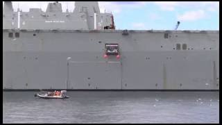 LHD Canberra marine evacuation system [upl. by Willie820]