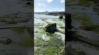 PASEO INUNDADO💦 Torres do Oeste de Catoira en Pleamar [upl. by Moshell453]