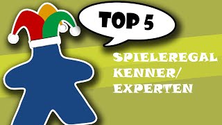 Top 5 aus dem Spieleregal KennerExperten [upl. by Chew]