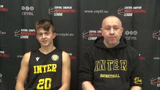 CEYBL U15 Press conference 25102024 Mitteldeutsche BA  Inter Bratislava [upl. by Berns]