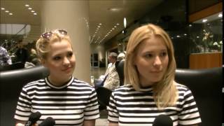 Eurovision 2014 Interview with the Tolmachevy Sisters Russia Part 1 of 2 [upl. by Aicilehp]