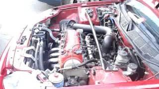 Civic D16Y7 with a rod knock blown engine [upl. by Eledoya791]