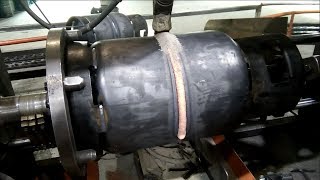 LPG Cylinder Manufacturing India  LPG Cylinder Production  How to make propane cylinder [upl. by Aehs]