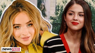 Sabrina Carpenter RESPONDS To Olivia Rodrigo Drama With Skin [upl. by Rehpotsrihc]