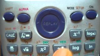 Casio Fx991ES Trick [upl. by Eed]