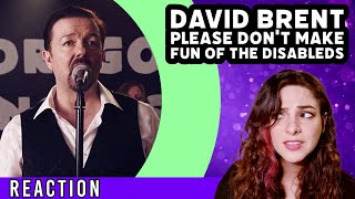 American Reacts  DAVID BRENT  Please Dont Make Fun Of The Disableds [upl. by Elrem]