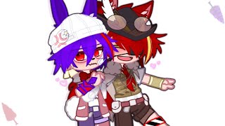 Im happy to see my husband ◍ MEME ◍  FNAF 1  ◍ ❤️Foxy❤️ x 💜Bonnie💜 ◍ ✨LAZY✨ [upl. by Kaye]