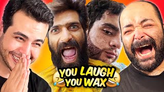 You Laugh 😂 You WAX ❌ بخندی واقعا مردی [upl. by Enyamrahs741]