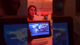 Business Class Flight Ka Fayda ✈️😂 neetubisht comedy trendingonshorts trending lakhneet [upl. by Biagi]