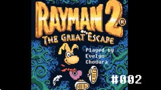 ★ Longplay 002 Part 2 Rayman 2  The Great Escape  GameBoy Color [upl. by Karalee336]