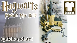 LEGO Modular Hogwarts A Quick Update [upl. by Yerfoeg376]