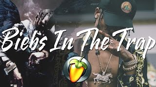 Travis Scott ft Nav  Biebs In The Trap BITTSM Instrumental Remake FL Studio [upl. by Tterrab607]