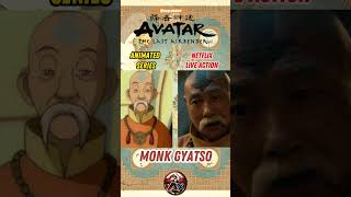 Avatar The Last Airbender Netflix Casts Comparison to the Original Avatar Series Part 2 netflix [upl. by Atinnor]