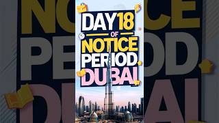 BEST THINGS TO DO IN DUBAI  Day 1830 Notice Period iamhvr dubaijobs 30daynoticeperiod [upl. by Radie]